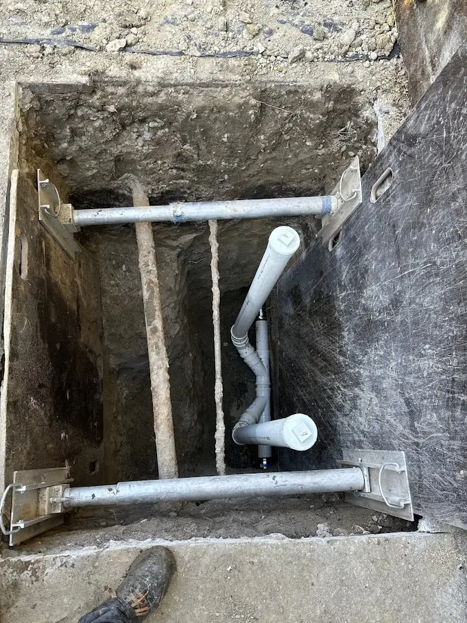 Experienced plumber completing Drain Cleaning work in West Athens